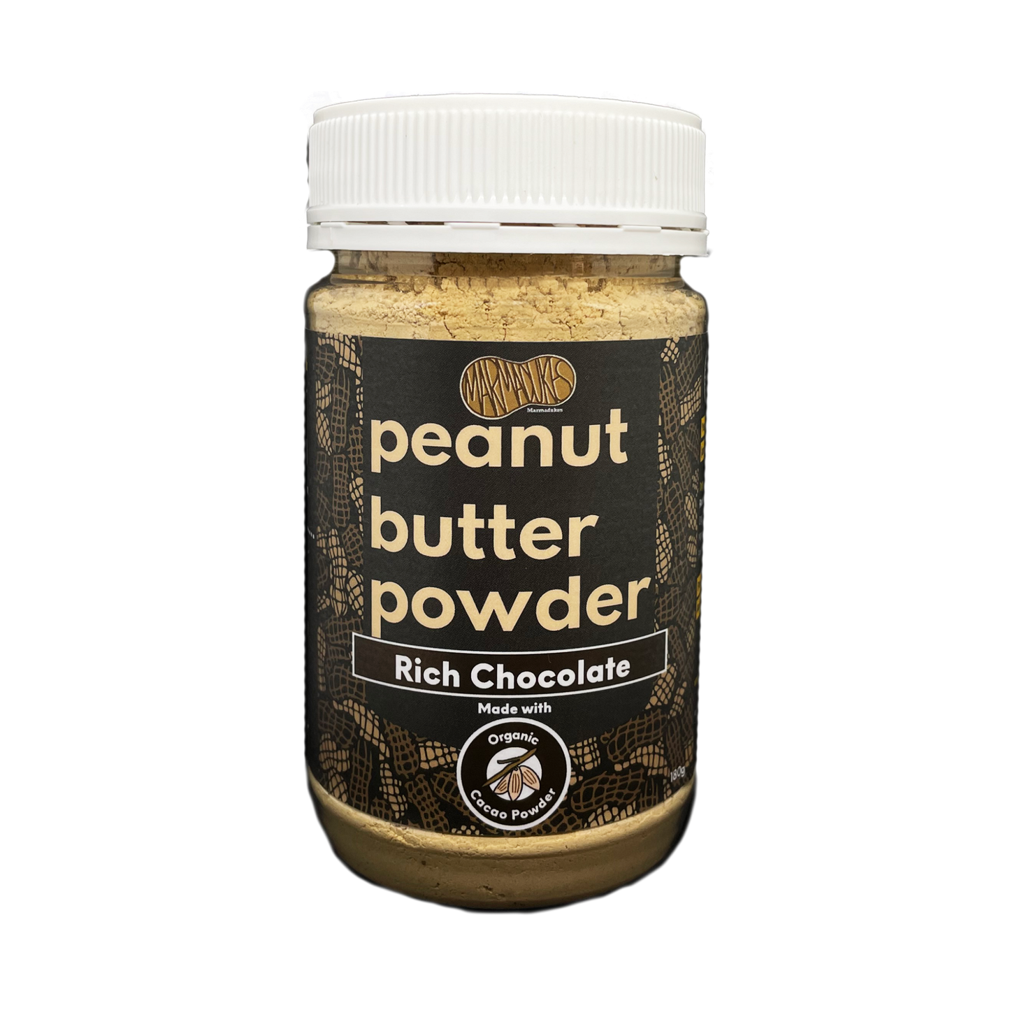 Rich Choc Peanut Butter Powder (180g Jar)